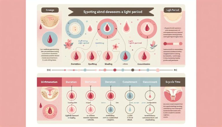 Difference Between Spotting and Light Period