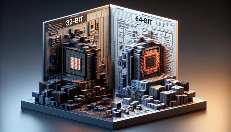 Difference Between 32 and 64 Bit