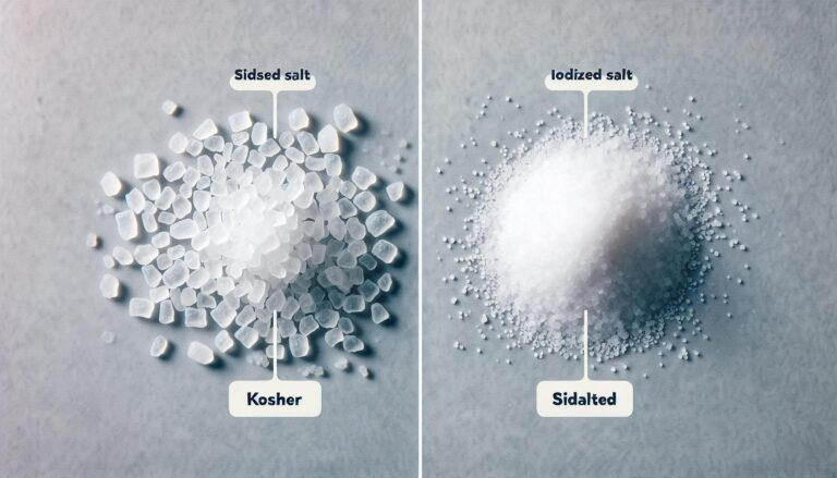 Difference Between Kosher and Iodized Salt