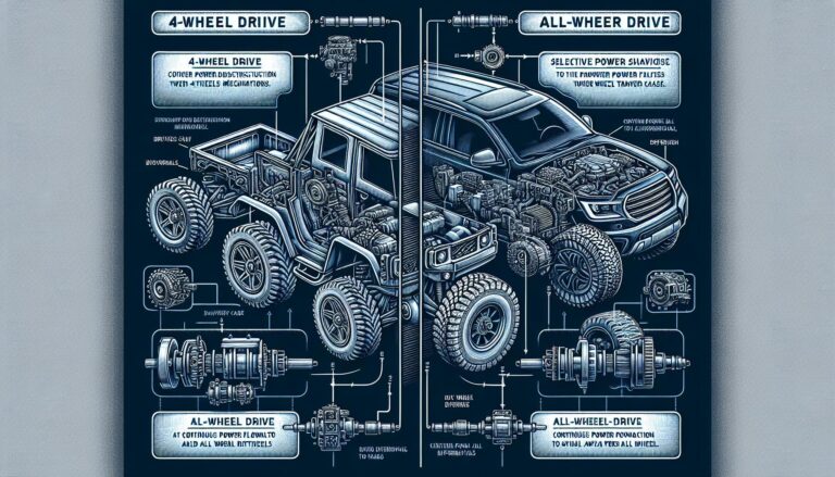 Difference Between 4 Wheel and All Wheel