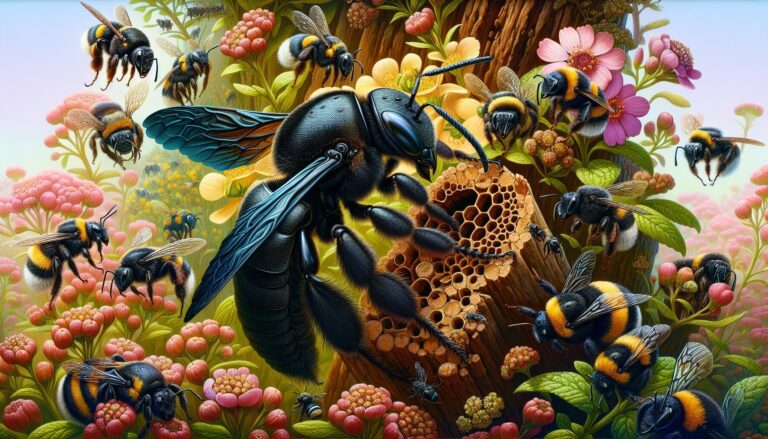 Difference Between Carpenter Bees and Bumblebees