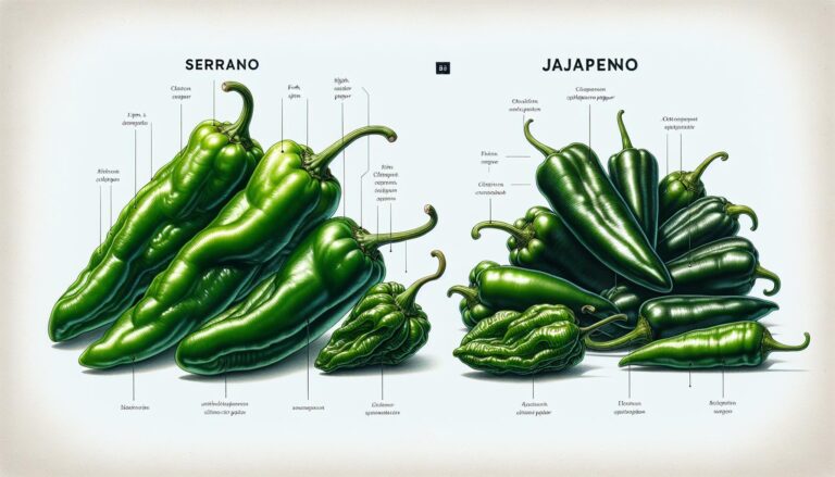 Difference Between Serrano and Jalapeno