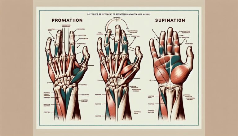 Difference Between Pronation and Supination