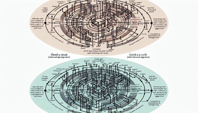 Difference Between Circuit and Cycle In Graph Theory