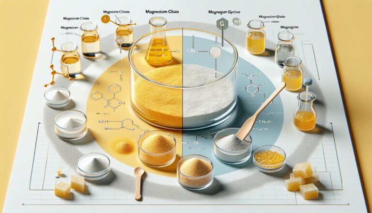 Difference Between Magnesium Citrate and Glycinate