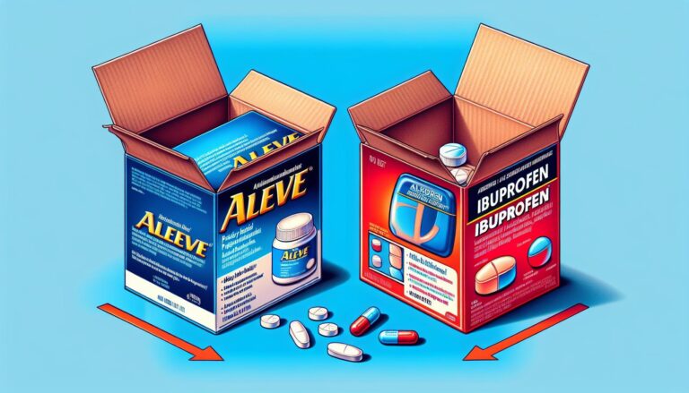 Difference Between Aleve and Ibuprofen