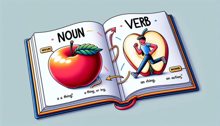 Difference Between a Noun and Verb