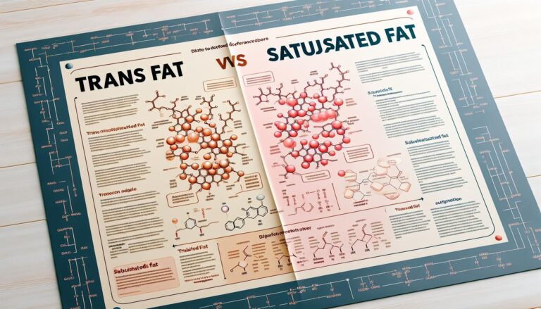 Difference Between Trans Fat and Saturated Fat