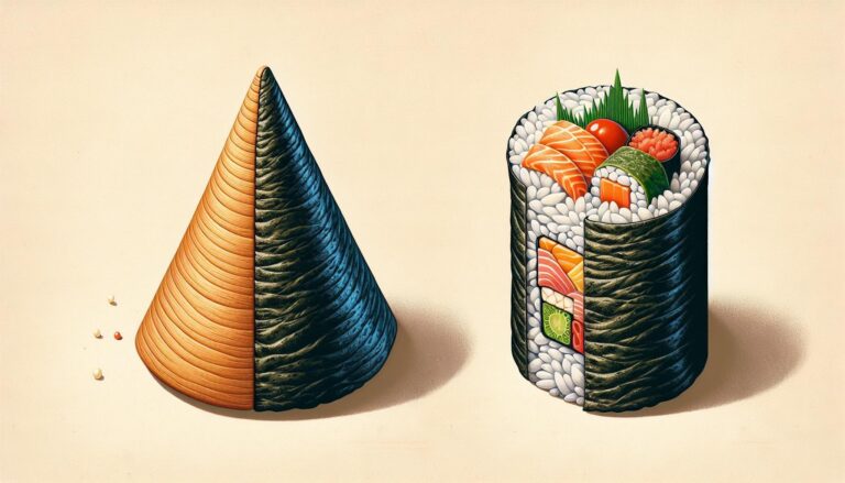 Difference Between Hand Roll and Roll