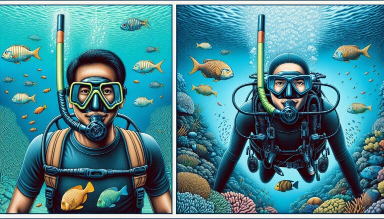 Difference Between Snorkeling and Scuba Diving