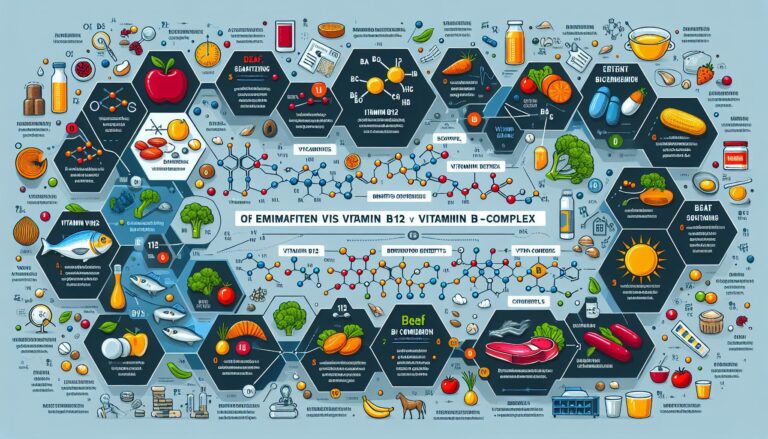 Difference Between Vitamin B12 and Vitamin B Complex