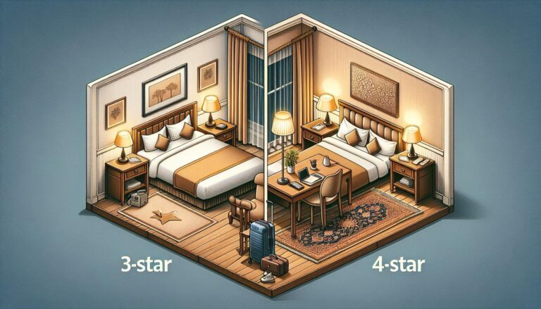 Difference Between 3 and 4 Star Hotel