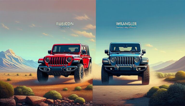 Difference Between Rubicon and Wrangler