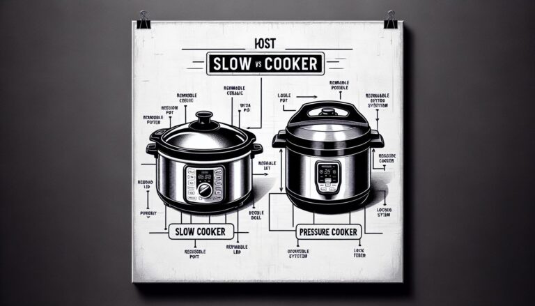 Difference Between a Slow Cooker and Pressure Cooker