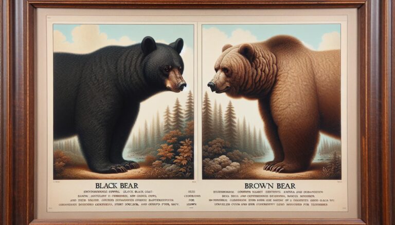 Difference Between Black and Brown Bear