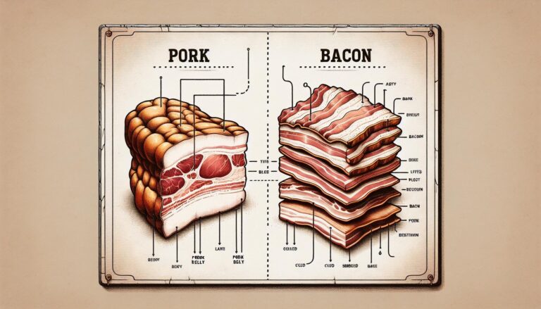 Difference Between Pork Belly and Bacon