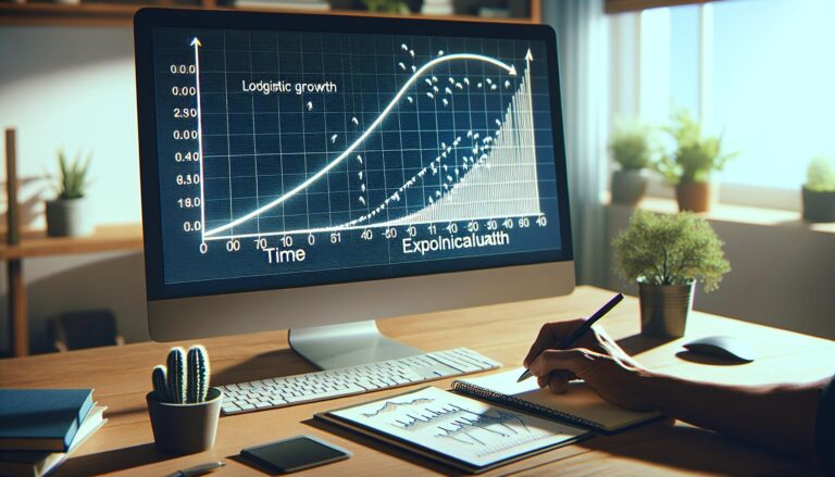 Difference Between Logistic and Exponential Growth