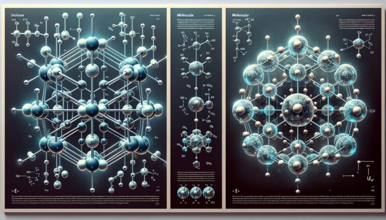 Difference Between Ionic and Molecular