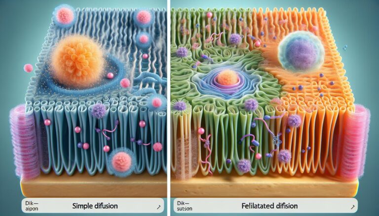 Difference Between Simple Diffusion and Facilitated Diffusion