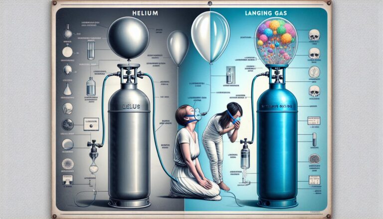 Difference Between Helium and Laughing Gas